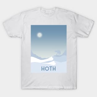 Hoth Poster T-Shirt